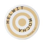 Front view of HELWIT Mocha nicotine pouch – 4.5mg strength with mocha flavor