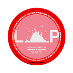 Front view of LOOP Red Chili Melon hyper strong nicotine pouch – 15.6mg strength with melon and burning chili flavor