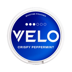 Crispy peppermint flavor VELO pouch in mini format