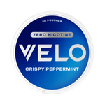 Crispy peppermint pouch with zero nicotine from VELO